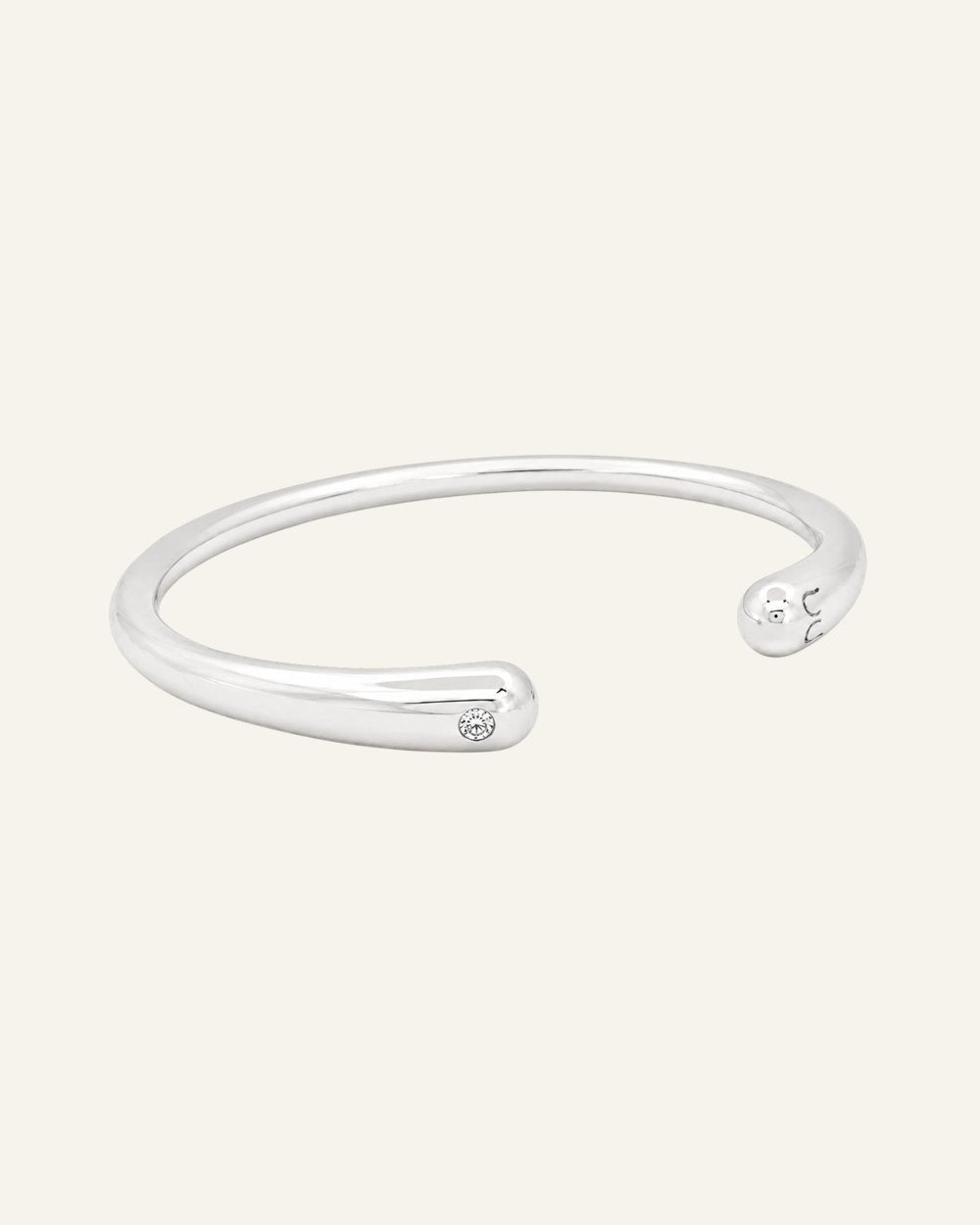 Sterling Silver - Diamond