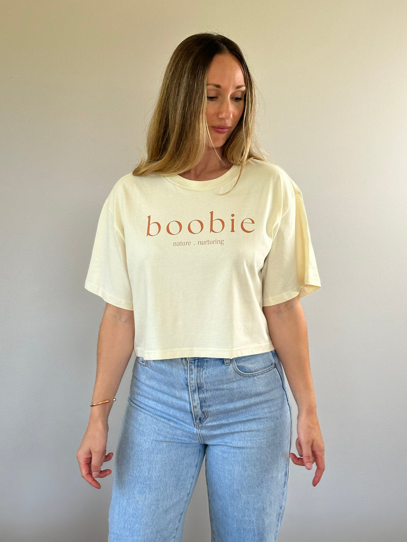 Boobie t shirt // butter